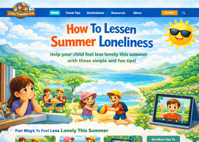 How To Lessen Summer Loneliness 