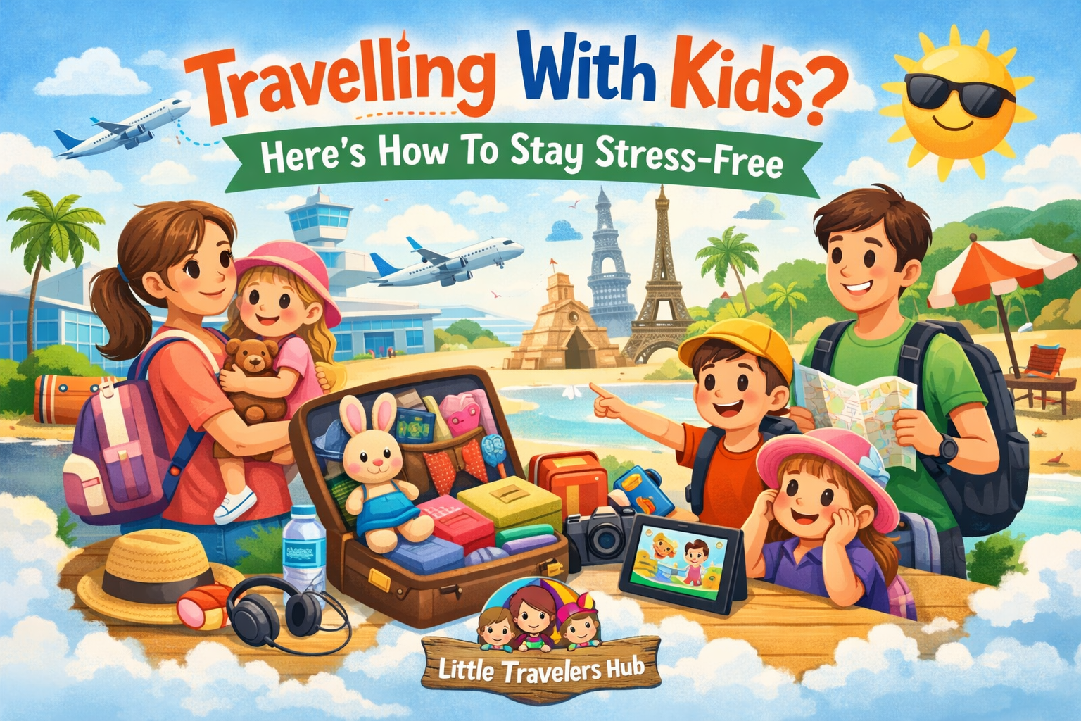 Travelling With Kids? Here’s How To Stay Stress-Free
