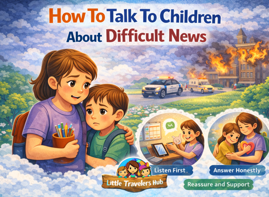 How To Talk To Children About Difficult News