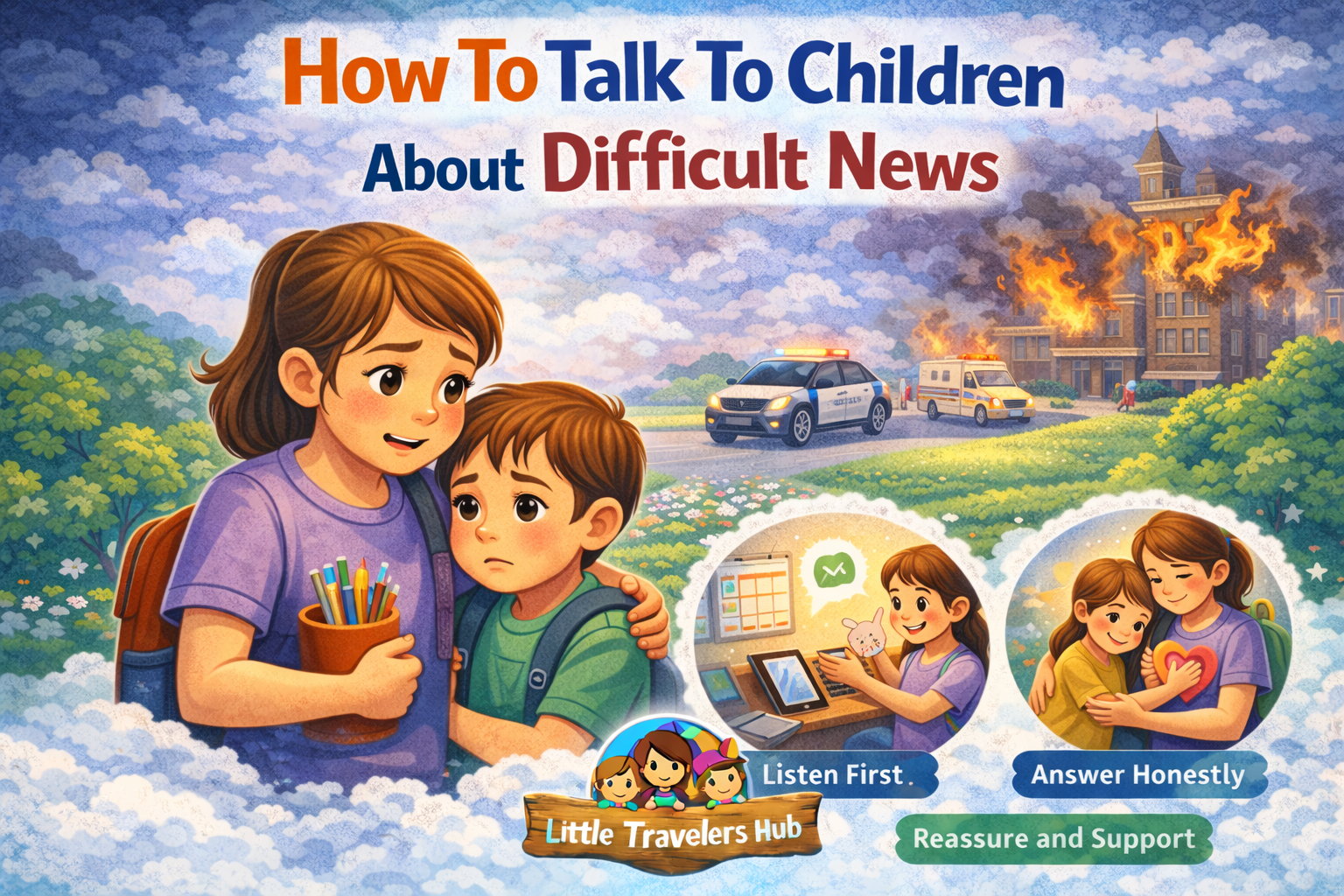 How To Talk To Children About Difficult News